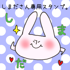 [LINEスタンプ] しまださん専用スタンプの画像（メイン）