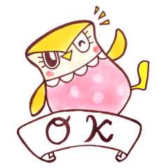 [LINEスタンプ] フクロウのPUKUちゃん