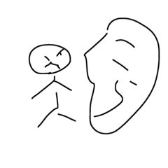 [LINEスタンプ] 棒人間 オリジナル2