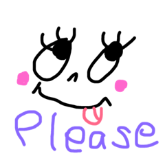 [LINEスタンプ] 手書き顔スタンプ
