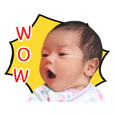 [LINEスタンプ] Sor funny baby