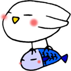 [LINEスタンプ] とりの阿部さんスタンプ