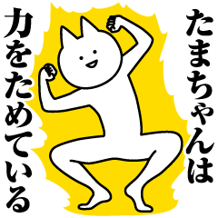 [LINEスタンプ] たまちゃんのための名前スタンプ