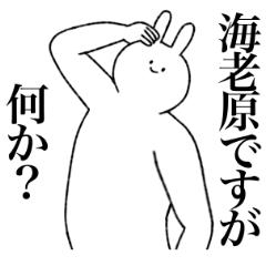 [LINEスタンプ] 海老原さん専用！便利な名前スタンプ