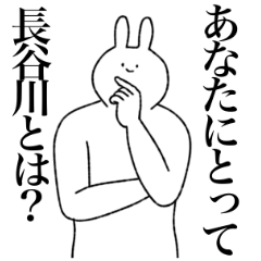 [LINEスタンプ] 長谷川さん専用！便利な名前スタンプ