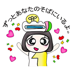 [LINEスタンプ] Miss. Hikari. 11