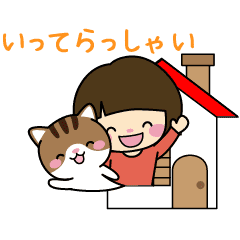 [LINEスタンプ] りんりんとミミにゃ