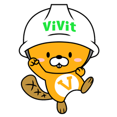[LINEスタンプ] しんせつなビビットくん