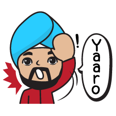 [LINEスタンプ] PANJABI TODAY