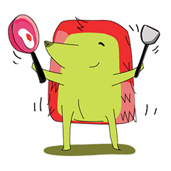 [LINEスタンプ] TANG the Hedgehog