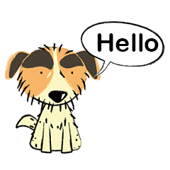 [LINEスタンプ] Boby the Dog