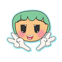 [LINEスタンプ] Satomi.V10