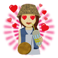 [LINEスタンプ] Lilo and Danyo the traveler