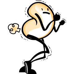 [LINEスタンプ] Injeolmi ingkku's dynamic day