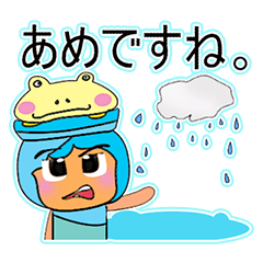 [LINEスタンプ] Karuto.V11