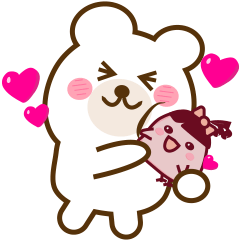 [LINEスタンプ] PinkKuma2