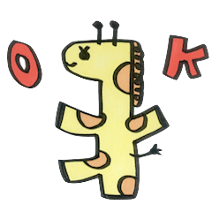 [LINEスタンプ] ななこのどうぶつスタンプ
