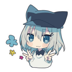 [LINEスタンプ] ネコミミキャスケット