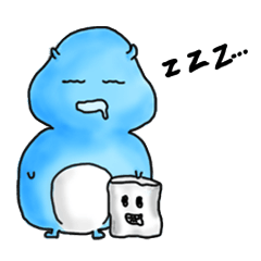 [LINEスタンプ] Sleepy A-Gulu