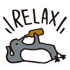[LINEスタンプ] ネイティヴ リトル ペンギン