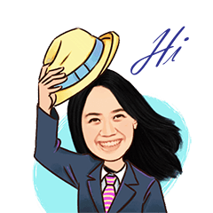 [LINEスタンプ] Smile by JenjI.