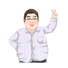 [LINEスタンプ] 横幅に定評のある男