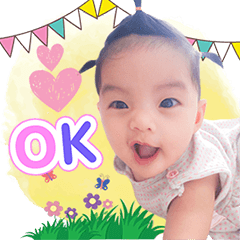 [LINEスタンプ] Baby Anya (Animation)