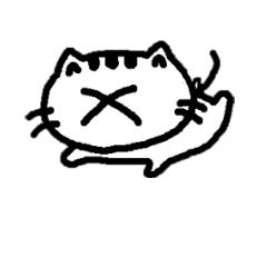 [LINEスタンプ] X.X CAT