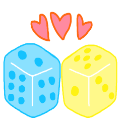 [LINEスタンプ] まるかどサイコロ 