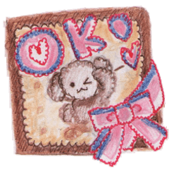 [LINEスタンプ] ほっこりトイプードル