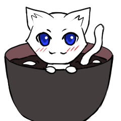 [LINEスタンプ] 白玉ぜんざい
