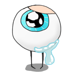 [LINEスタンプ] eyewalker