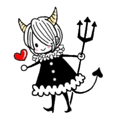 [LINEスタンプ] 可愛い小悪魔くんのスタンプ！