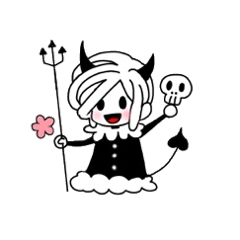 [LINEスタンプ] 可愛い小悪魔くんスタンプ