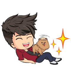[LINEスタンプ] cute boy sticker！