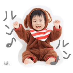 [LINEスタンプ] はる坊すたんぷ
