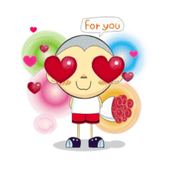 [LINEスタンプ] kriean boy