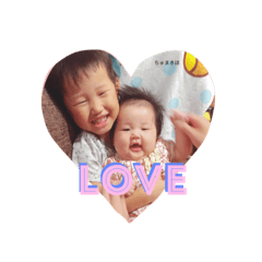 [LINEスタンプ] ふるたに兄妹