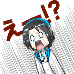 [LINEスタンプ] メガネちゃんとロングちゃん