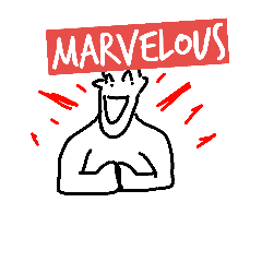 [LINEスタンプ] My flat sticker 1