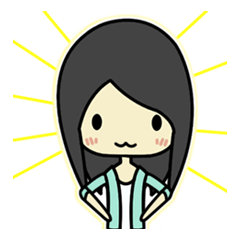 [LINEスタンプ] シンシアちゃん