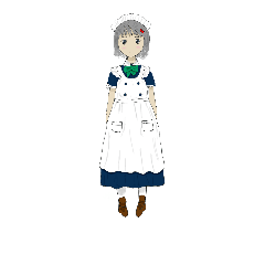 [LINEスタンプ] もずメイド