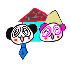 [LINEスタンプ] 双子の仲良しパンダ2~日常編