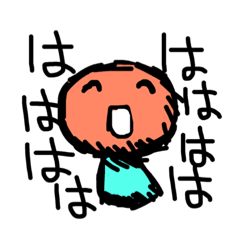 [LINEスタンプ] 落書き君