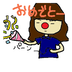 [LINEスタンプ] 赤鼻さん5