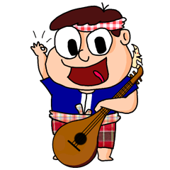 [LINEスタンプ] Ponglang Boy-Esan Music