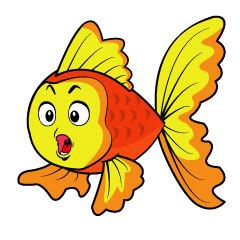 [LINEスタンプ] GoldFish Lovely