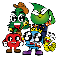 [LINEスタンプ] Kasipantarut Green Heart Family