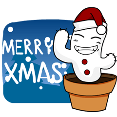 [LINEスタンプ] christmas and new year wishesの画像（メイン）