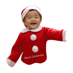 [LINEスタンプ] Boy ＆Girl Christmas
